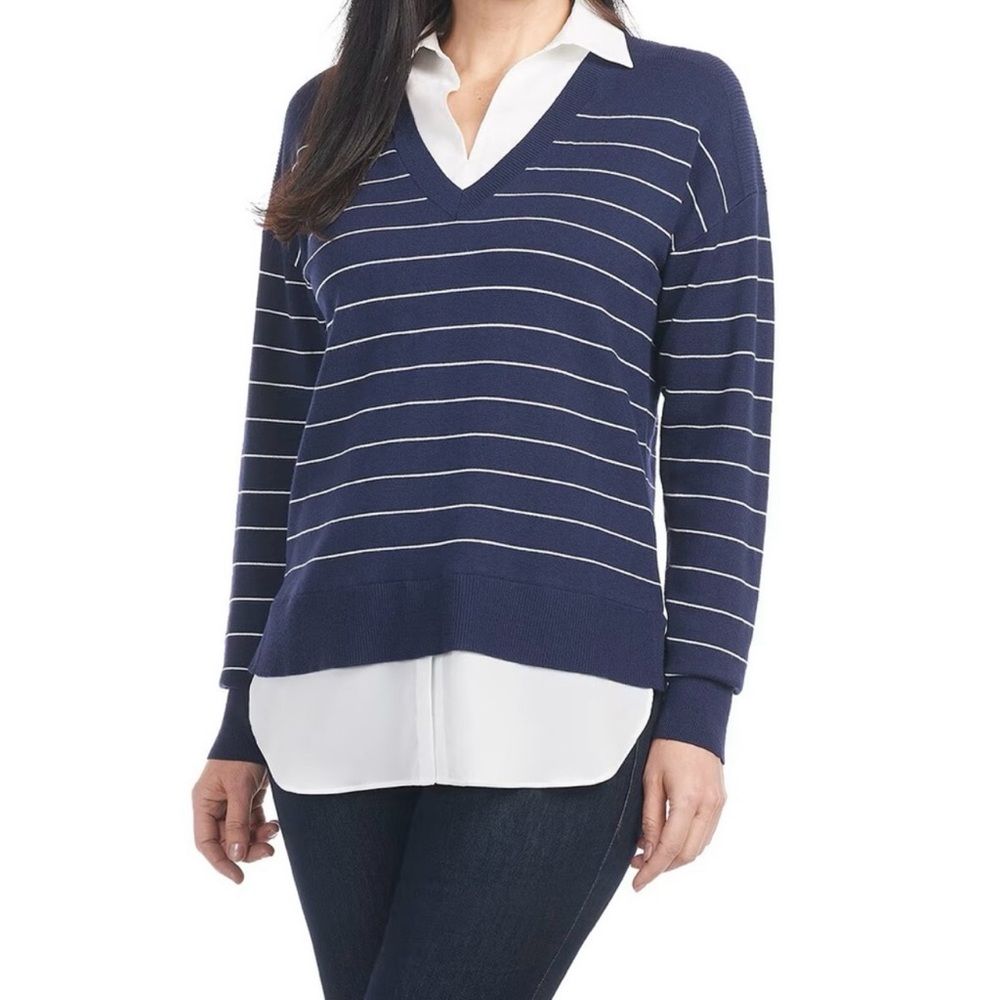 NWT Hilary Radley Ladies' 2-fer Sweater, L